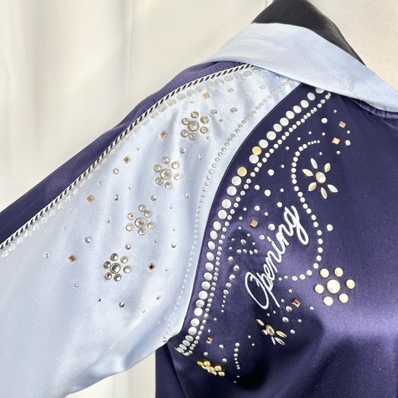 ❗️NWOT❗️OPENING CEREMONY 100% Silk “Love Stings” Embroidered Reversible … - Picture 6 of 16